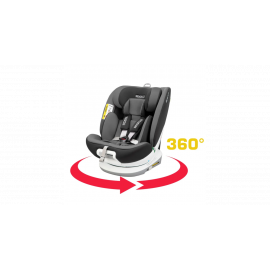 Siège enfant rotatif 360° SPARCO isize noir 40-150cm ECE R129/03 isofix
