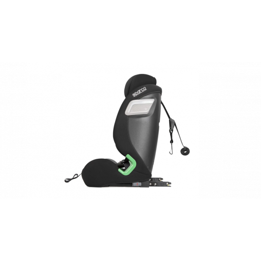 Siège enfant isofix SPARCO 76-150cm noir ECE R129/03