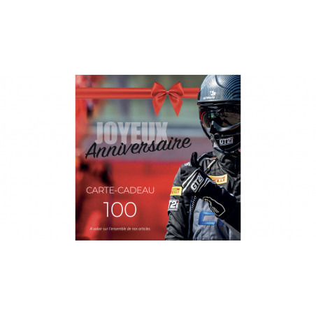 Carte cadeau personnalisable 100 euros