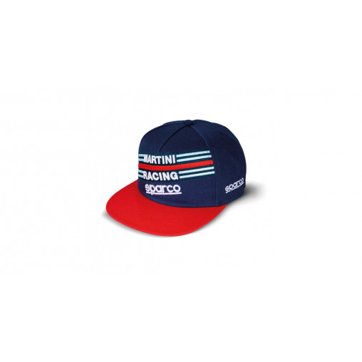 Casquette visière plate Sparco Martini Racing