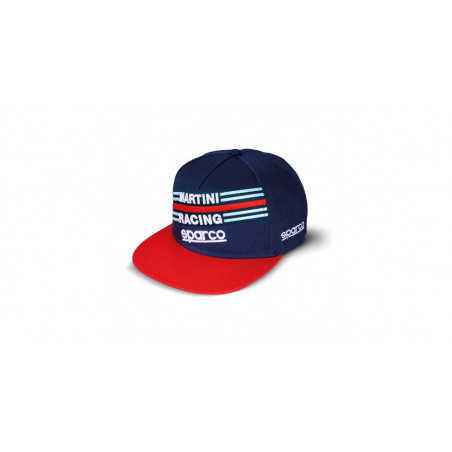 Casquette visière plate Sparco Martini Racing