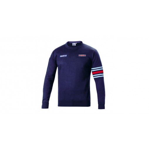 Pull Sparco Martini Racing coton col rond