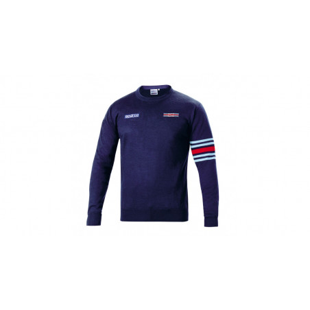 Pull Sparco Martini Racing coton col rond