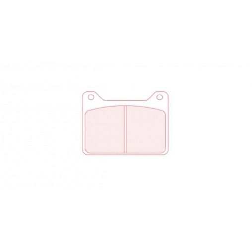 Plaquettes de frein CL Brakes (Carbone Lorraine) RC6 pour étrier Willwood Powerlite