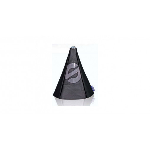 SOUFFLET DE LEVIER DE VITESSE SIMILI CUIR NOIR SPARCO