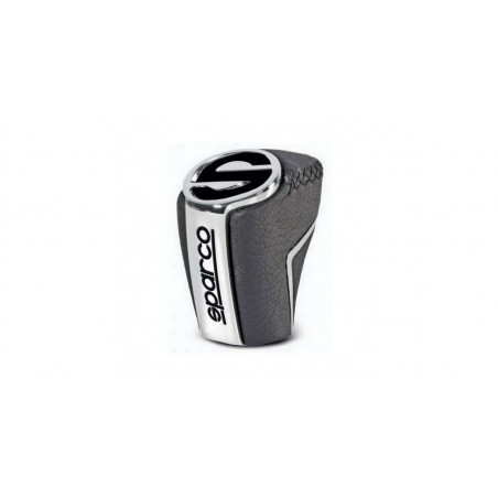 POMMEAU SPARCO CLASSIC STYLE ALU/NOIR (HORS BAGUE MARCHE AR)
