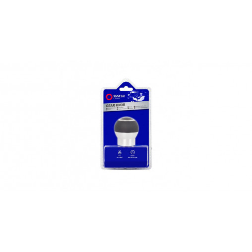 Pommeau aluminium / cuir Sparco hors bague marche arrière