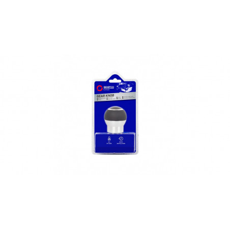 Pommeau aluminium / cuir Sparco hors bague marche arrière