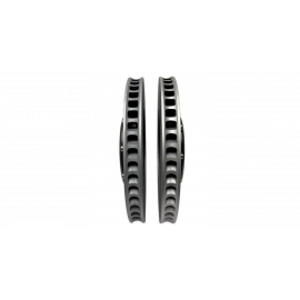 kit Jeu de disques de frein flottant avant amélioré pour Audi 8V/8V.5 S3 & Volkswagen MK7/7.5 GTI/R