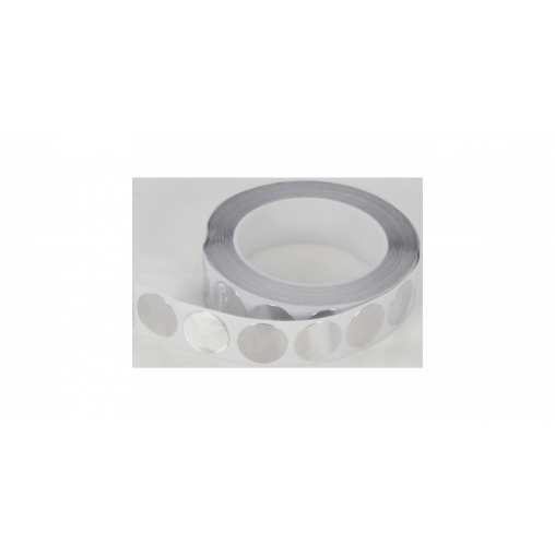 Disques adhésifs en aluminium B-G Racing rouleau de 100 pièces