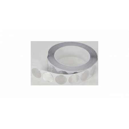 Disques adhésifs en aluminium B-G Racing rouleau de 100 pièces