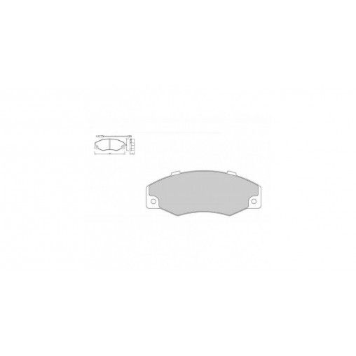 Plaquettes de Frein Galfer 1055 Renault 19