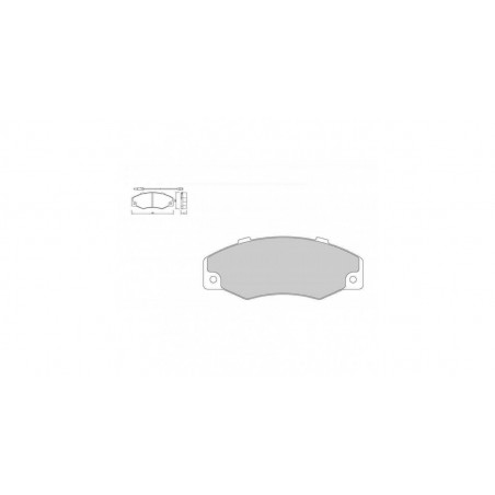 Plaquettes de Frein Galfer 1055 Renault 19