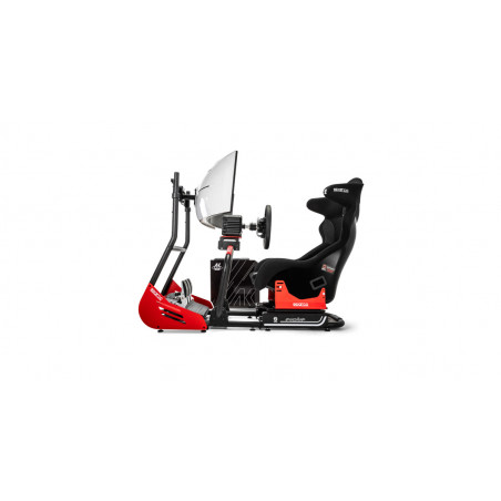 Simulateur Sparco GT-R RIG II (GT-R PRO+Fanatex SIM KIT PRO+R330 cuir+PC+clavier+support+écran)