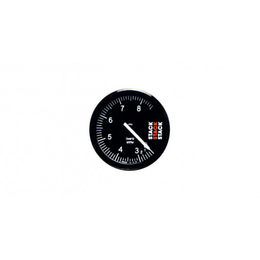 Compte-tours Stack Pro 0-3-8.5 Diamètre 80mm Noir