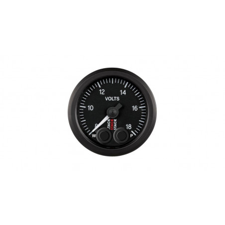 Manomètre Stack Voltmètre 8-18 volt Pro Control