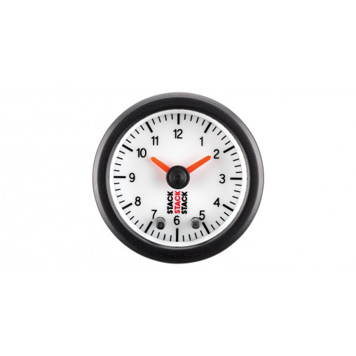 Horloge Stack Analogique Fond Blanc Mano
