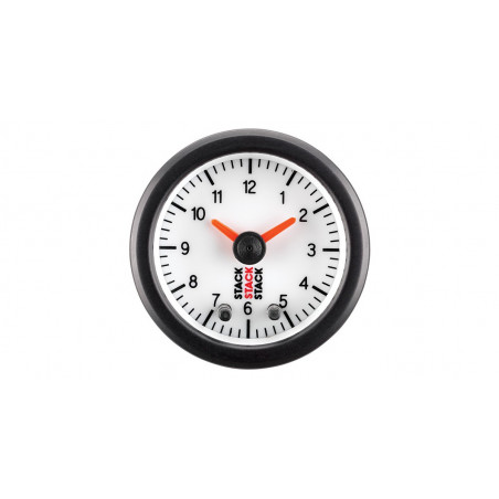 Horloge Stack Analogique Fond Blanc Mano