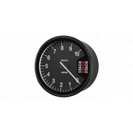 Compte-Tours Stack Clubman 0-10000RPM Diamètre 80 Noir