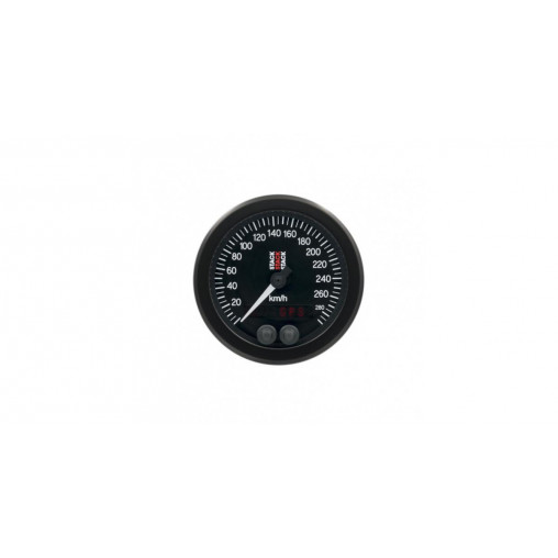Compteur de vitesse GPS Stack 0-290km/h diamètre 88mm noir