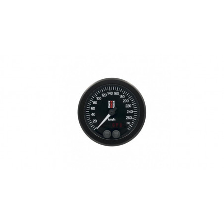 Compteur de vitesse GPS Stack 0-290km/h diamètre 88mm noir