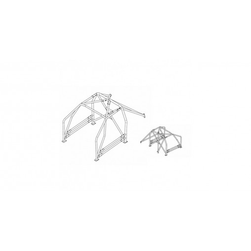 Arceau SPARCO pour Mini R55 R56 et R57 modèle piste à partir de 2007