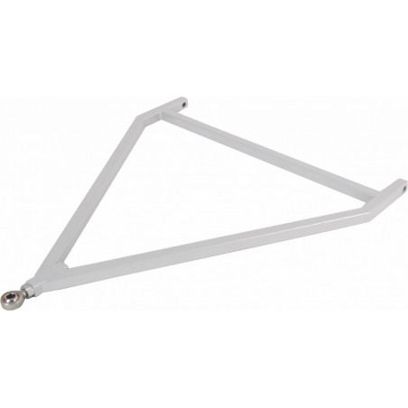 Barre de traction/attelage grise pour chariot à pneus BG-R110P/111P
