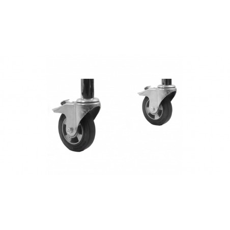 Set de roue pour chariot INOX BG-R102/104