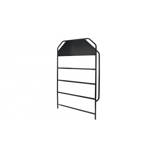 Cadre large de panneautage alu noir