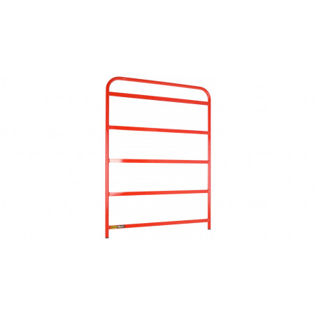 Cadre de panneautage aluminium rouge