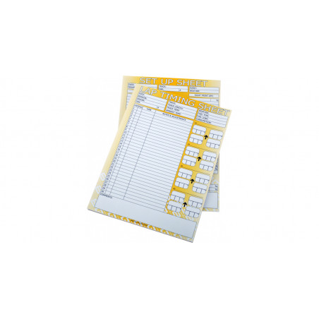 Feuilles de chronometrage par 50