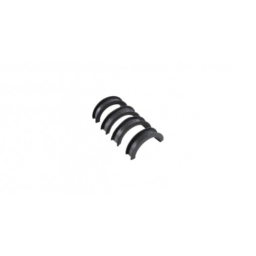 Kit entretoise de réduction caoutchouc 44,5mm en 43,2mm et 38,1mm Kit entretoise de réduction caoutchouc 44,5mm en 43,2mm et 38,1mm
