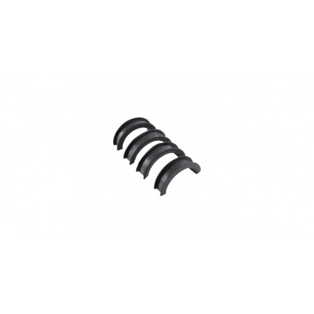 Kit entretoise de réduction caoutchouc 44,5mm en 43,2mm et 38,1mm