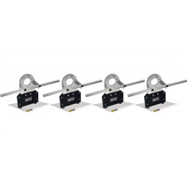 Kit roues de réglages avec perçages 5x108 et 5x110, alésage central 72,6mm spécial GINETTA G40 G50 et G55 par 4