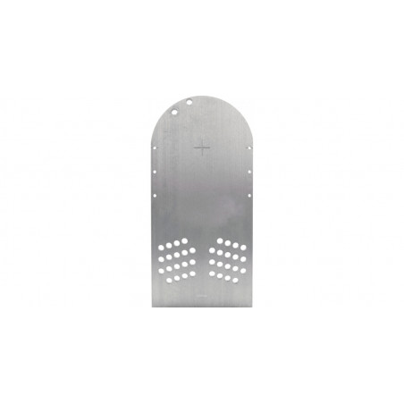 Plaque aluminium vierge à percer pour roue de réglages par 4