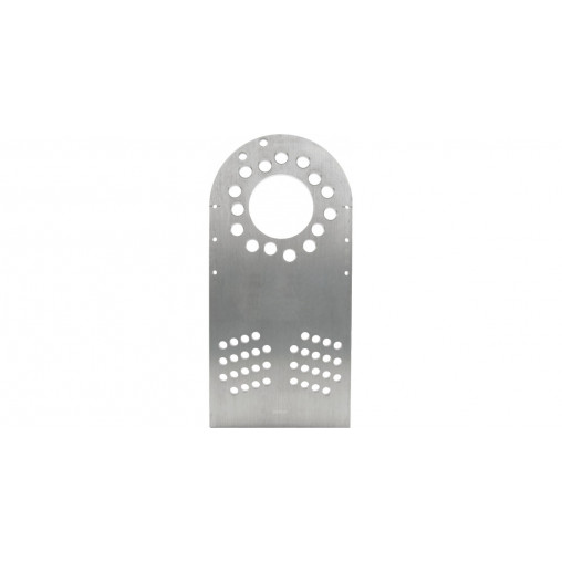 Plaque aluminium pour roue de réglages avec perçages 5x114,3 5x108 et 5x100 et alésage central 71,1mm par 4
