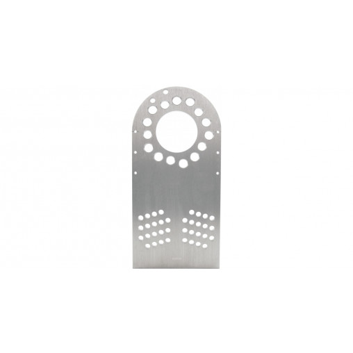 Plaque aluminium pour roue de réglages avec perçages 5x108 5x114,3 et 5x120 et alésage central 76,2mm par 4