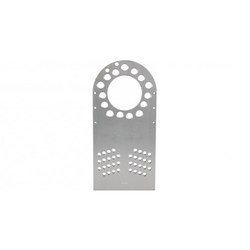 Plaque aluminium pour roue de réglages avec perçages 5x114,3 5x120 et 5x130 et alésage central 88,9mm par 4