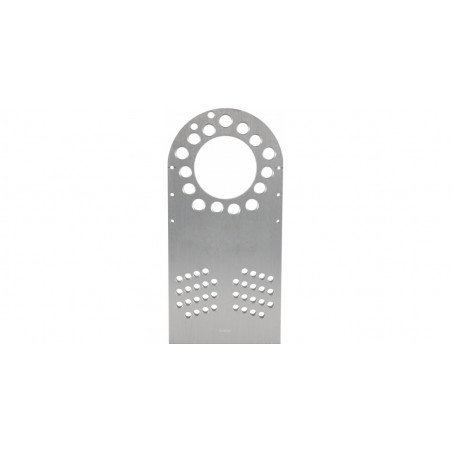 Plaque aluminium pour roue de réglages avec perçages 5x114,3 5x120 et 5x130 et alésage central 88,9mm par 4