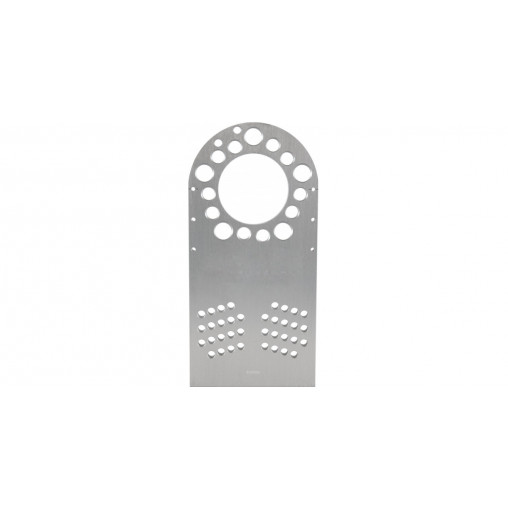Plaque aluminium pour roue de réglages avec perçages 5x114,3 5x120 et 5x130 alésage central 88,9mm spécial PORSCHE 991 CUP x4