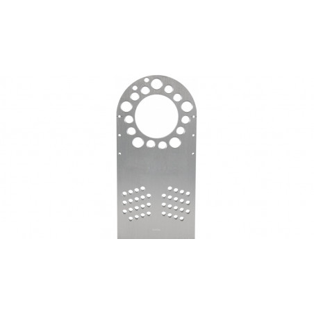 Plaque aluminium pour roue de réglages avec perçages 5x114,3 5x120 et 5x130 alésage central 88,9mm spécial PORSCHE 991 CUP x4