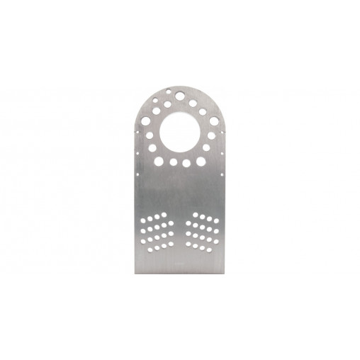Plaque aluminium pour roue de réglages avec perçages 5x110 5x114,3 et 5x130 et alésage central 72,6mm x4