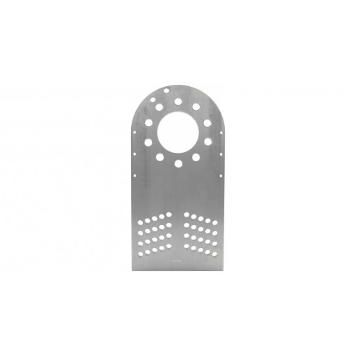 Plaque aluminium pour réglage de roue avec perçages 5x108 et 5x110 alésage central 72,6mm spécial GINETTA G40 G50 et G55 par 4