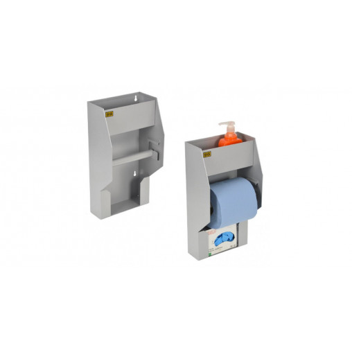 Poste de rangement produits pour nettoyage des mains BG-Racing