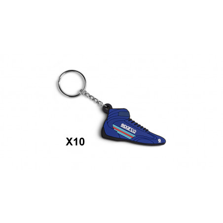 Porte-clés Sparco Martini Racing chaussure x10