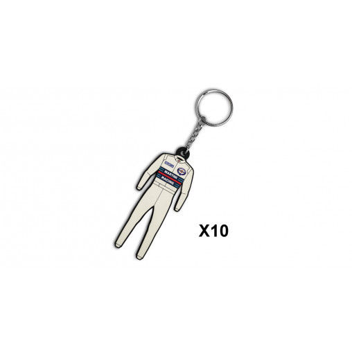 Porte-clé Sparco Martini Racing x10