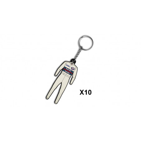 Porte-clé Sparco Martini Racing x10
