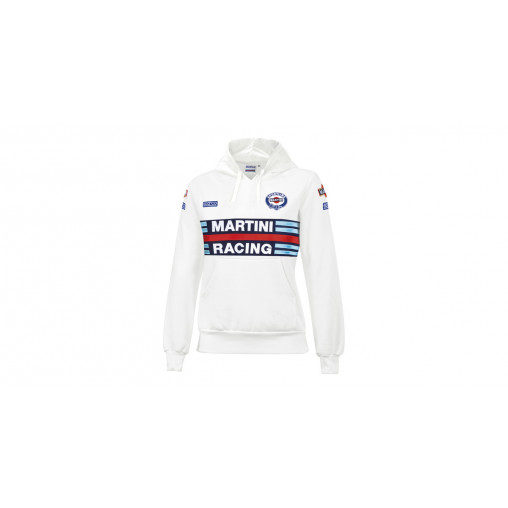 Sweat à capuche femme Sparco Martini Racing.Replica
