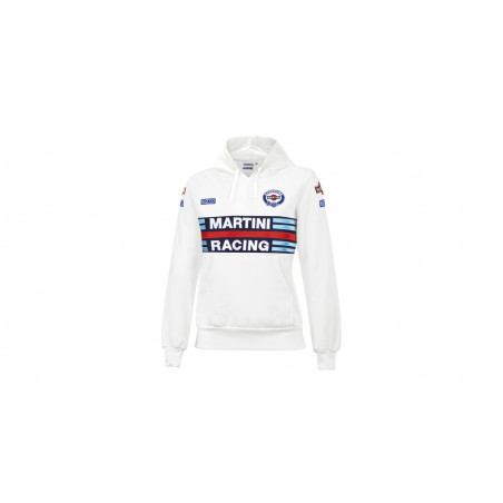 Sweat à capuche femme Sparco Martini Racing.Replica