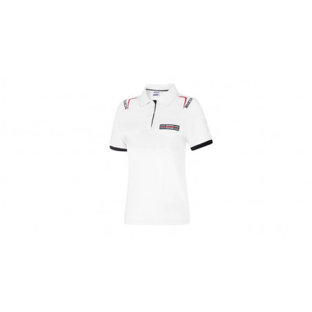Polo brodé femme Sparco Martini Racing